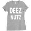 deez nutz Ladies Fitted T-Shirt