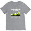 the mountains are calling V-Neck Tee