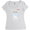 all play and no work Women's Triblend Scoop T-shirt