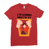 wreck it Ladies Fitted T-Shirt