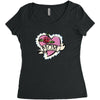 mom day best Women's Triblend Scoop T-shirt