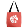 evolution dragon Tote Bags