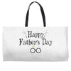 Happy Father's Day Weekender Totes