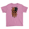 skull us flag Youth Tee
