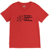 without geometry life is pointless funny math school science nerd geek V-Neck Tee