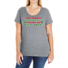 christmas misery Ladies Curvy T-Shirt