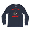 gaming hold and play Long Sleeve Shirts