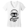 creepin it real Women's V-Neck T-Shirt