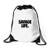savege life Drawstring Bags