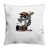 oh no Throw Pillow