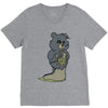 mucus bear V-Neck Tee