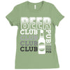 Beer Club Pub Ladies Fitted T-Shirt