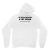 i've been creating a tiny human Unisex Hoodie