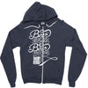 beer doesn't ask silly questions Zipper Hoodie