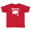 fighting mixed martial arts fist Toddler T-shirt