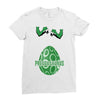 Preggosaurus Funny Ladies Fitted T-Shirt