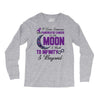 i love someone with pancreatic cancer to the moon &amp; back to infınıty Long Sleeve Shirts