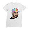 boy had Ladies Fitted T-Shirt
