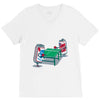 beer pong V-Neck Tee