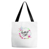 floral baby girl Tote Bags
