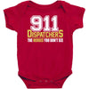 911 dispatcher heroes Baby Bodysuit