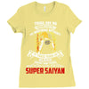To Be Called A Super Saiyan Ladies Fitted T-Shirt