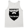 respect the beard Tank Top