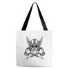 vikings head Tote Bags