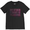 my other t shirt is hilarious V-Neck Tee