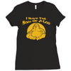 i have the body of a god Ladies Fitted T-Shirt