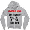 December Girls Zipper Hoodie