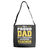 proud dad of a freaking awesome teacher. (yes she bought me this). fat Adjustable Strap Totes