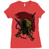 sparta warrior Ladies Fitted T-Shirt