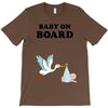 Baby On Board with Stork T-Shirt