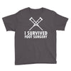 I Survived Foot Surgery Youth Tee