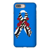 carcinoid cancer ribbon and rose iPhone 8 Plus Case