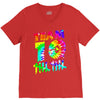 team 10  Rasta V-Neck Tee