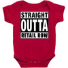 straight outta retail row Baby Bodysuit