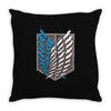 survey corps Throw Pillow