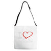 i love mariachi Adjustable Strap Totes