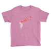 banksy headshot butterfly Youth Tee
