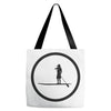 woman single Tote Bags