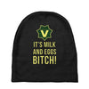 milk and eggs Baby Beanies