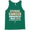 Uterine Cancer Awareness I Wear Peach For Some Special To Me Tank Top