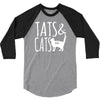 tats and cats 3/4 Sleeve Shirt