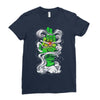smoking Ladies Fitted T-Shirt