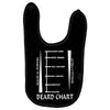 beard length chart Baby Bibs