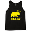 beer t shirt bear plus deer funny tee drinking college humor party shi Tank Top