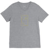 golden spiral V-Neck Tee