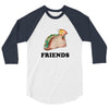 Best Friends Tacos 3/4 Sleeve Shirt